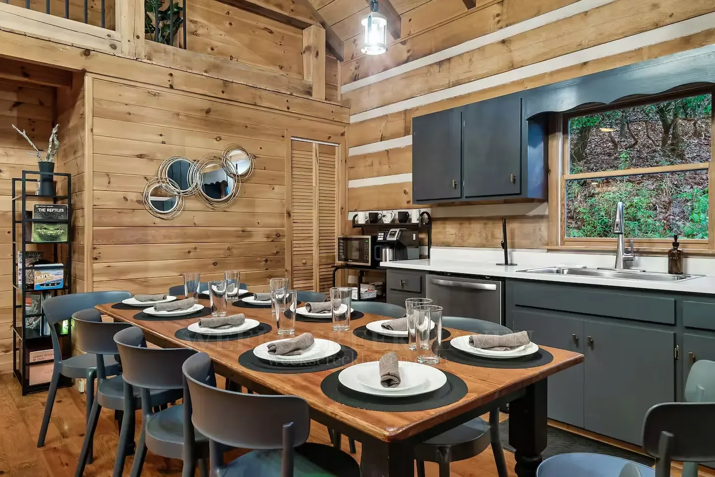 Dining room and coffee station